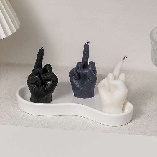 Creative And Funny Finger Shaped Fragrant Candles