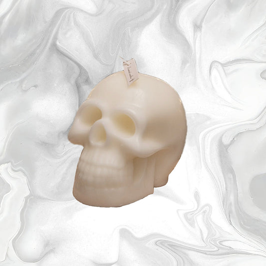 Human Skull Aromatherapy Candle